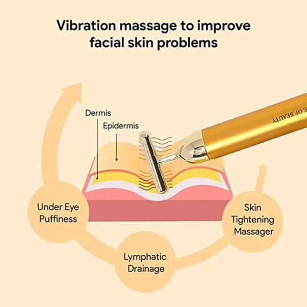 Golden Energy Face Massager (1 Pc) - Image 4