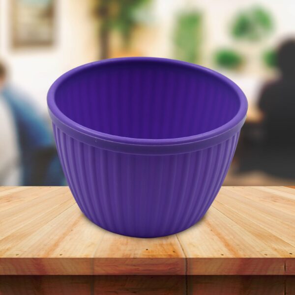 Plastic Round Noodles Maggie Bowl, Soup Bowls for Easy Perfect Breakfast Cereals, Fruits, Beverages, Essentials, Salad, Pasta, Snack Bowl, Microwave Safe,  Safe (1 Pc)f - Image 6